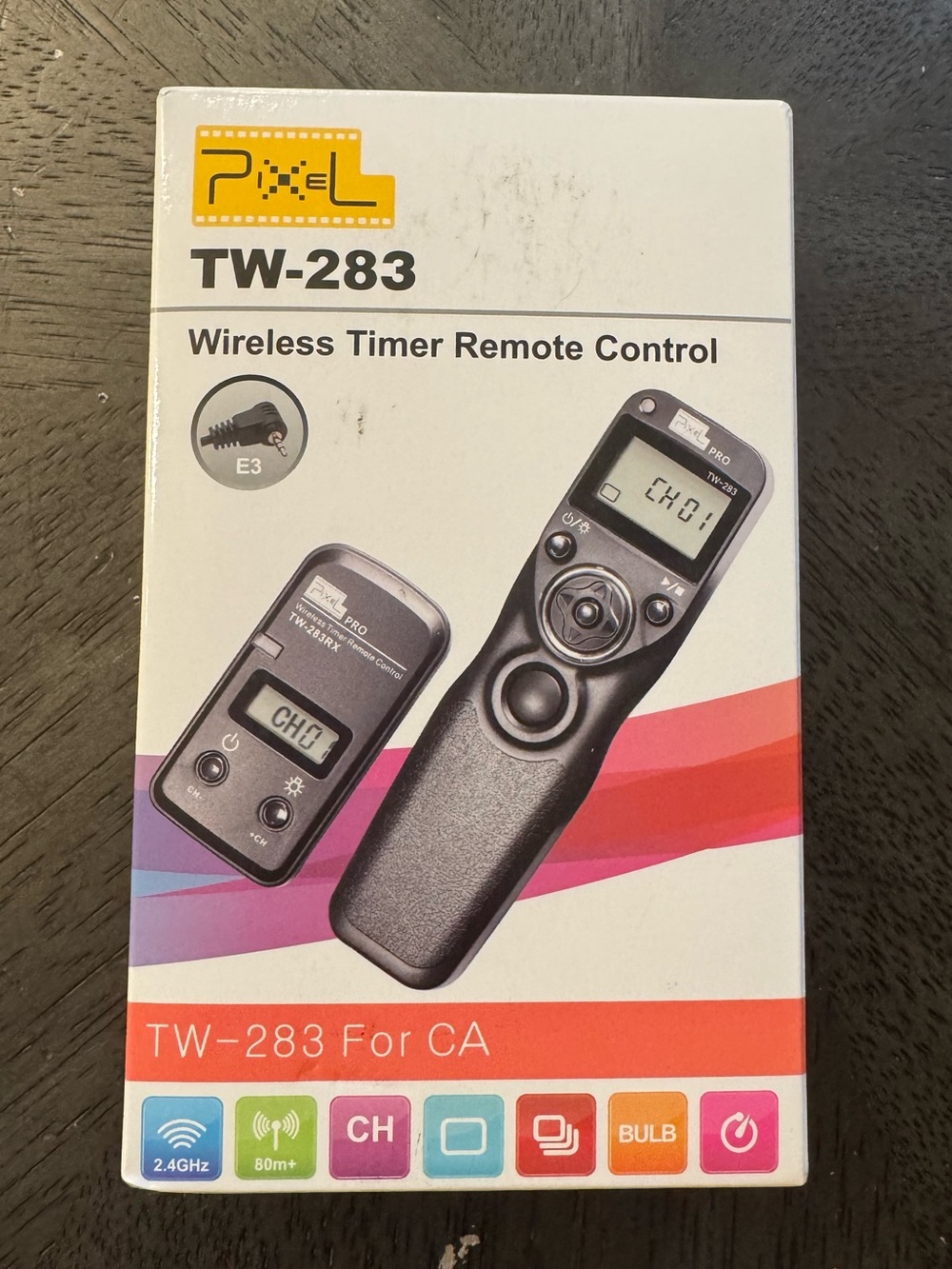 PIXEL TW-283 Wireless Timer Remote Control